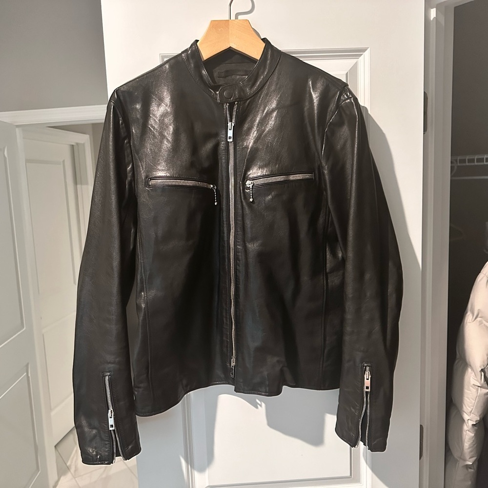 Rare Rag & Bone “The Duke” leather jacket